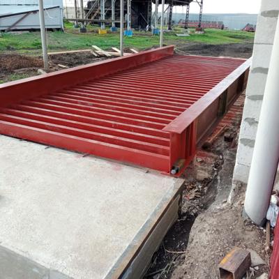 Автомобильные весы 40-8 на поверхности - АСП