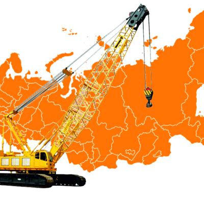 Аренда гусеничного крана, услуги гусеничного крана.