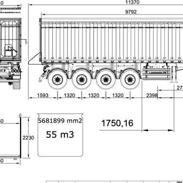 Полуприцеп зерновоз REISTREYLER GUTEWOLF