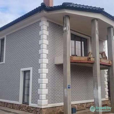 Утеплене фасад-цоколь Термопанели Одежда дома