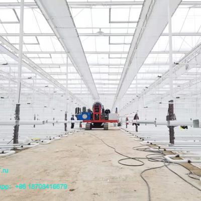 Мобильный станок для производства лотков для теплиц