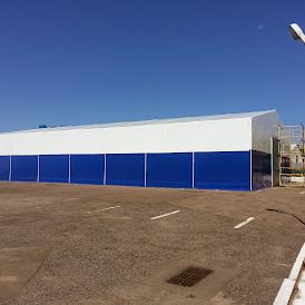 Строительство ангаров, тентовый склад, тентовый ангар