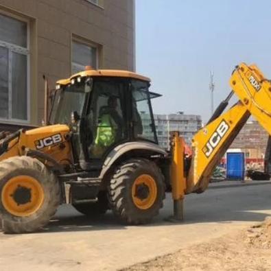 Экскаватор-погрузчик,...