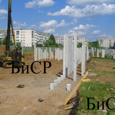 Свайные работы, забивка свай, погружение свай, сваебойные работы, свайный фундамент