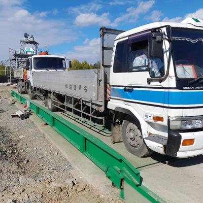 Автомобильные весы АСП 80 тонн 18 метров на поверхности