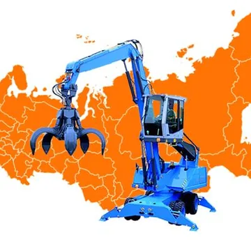 Аренда фукс перегружателя, услуги фукс перегружателя