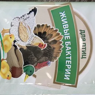 Живые бактерии для птицы