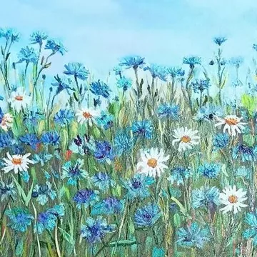 Картины написаны маслом.