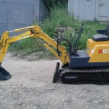  Yаnmar B-07 экскават...