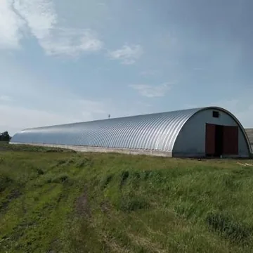 бескаркасные ангары