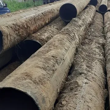 Демонтаж б/у трубопроводов и металлоконструкций.