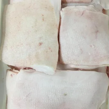 Шпик свиной боковой, хребтовой. Свиная разделка.