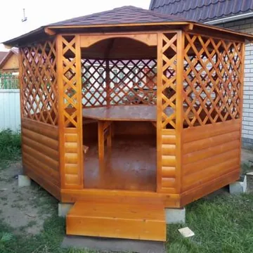 установка беседок
