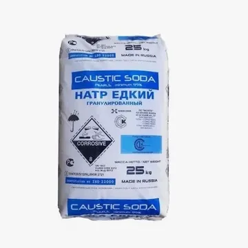 Сода каустическая 25кг. Натр едкий