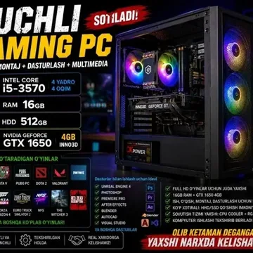 GAMING PC | GTX 1650 ...