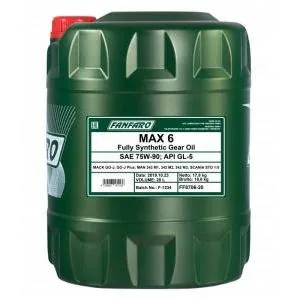 Масло трансмиссионное FANFARO MAX 6 75W-90 GL-5