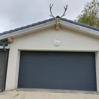 Секционные гаражные в...