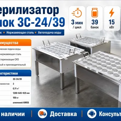 Стерилизатор банок зс...