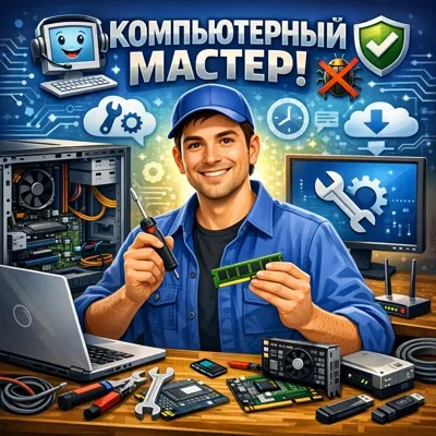 Опытный компьютерный мастер